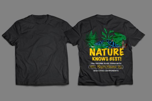picture of ReptiFauna™ Tee Shirt Med                                                                            